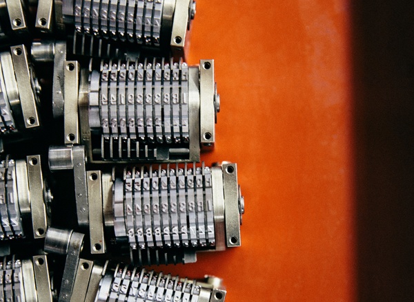 Numeric combination style printing stamps